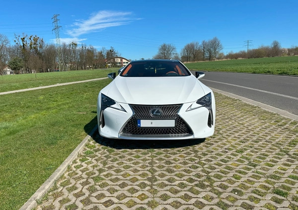 Lexus LC cena 500000 przebieg: 38200, rok produkcji 2021 z Sośnicowice małe 79